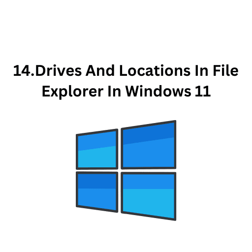 14.Drives And Locations In File Explorer In Windows 11